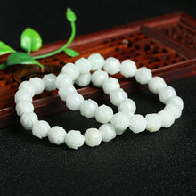 Load image into Gallery viewer, Lokaloca Handcrafted Natural Jade Orchid Beads Bracelet
