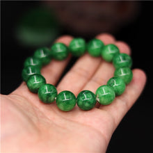 Load image into Gallery viewer, Lokaloca Handcrafted Natural Green Jade Beaded Bracelet Jewelry
