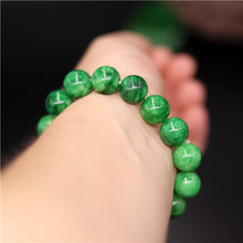 Load image into Gallery viewer, Lokaloca Handcrafted Natural Green Jade Beaded Bracelet Jewelry
