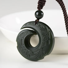 Load image into Gallery viewer, Lokaloca Mistery Natural Hetian Jade Pendant Necklace
