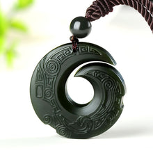 Load image into Gallery viewer, Lokaloca Mistery Natural Hetian Jade Pendant Necklace
