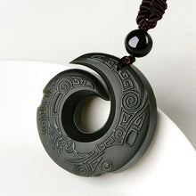 Load image into Gallery viewer, Lokaloca Mistery Natural Hetian Jade Pendant Necklace
