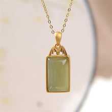 Load image into Gallery viewer, Lokaloca Natural Fine Jade Cool Bat Pendant Necklace
