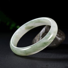 Load image into Gallery viewer, Lokaloca Handcrafted Natural Burma Jade Jewelry Bangle Bracelet
