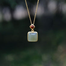 Load image into Gallery viewer, Lokaloca Natural Fine Green Jade  Pendant
