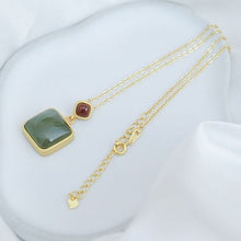 Load image into Gallery viewer, Lokaloca Natural Fine Green Jade  Pendant
