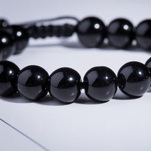 Load image into Gallery viewer, Natural Obsidian 6/8/10/12mm Beaded Power Healing Chakra Reiki Bracelet
