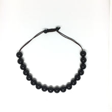 Load image into Gallery viewer, Natural Obsidian 6/8/10/12mm Beaded Power Healing Chakra Reiki Bracelet
