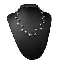 Load image into Gallery viewer, Natural Freshwater Pearl Beaded Choker Necklace For Ladies
