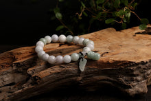 Load image into Gallery viewer, Handcrafted Natural Jade Beaded Buddha Maitreya Charm Bracelet
