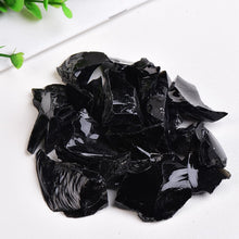 Load image into Gallery viewer, 50g/100g Natural Raw Obsidian Irregular Shape Rock Mineral Chakra Healing Crystal Home Decor
