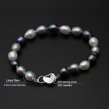 Load image into Gallery viewer, Natural Multi Color Freshwater Pearl Beaded Bracelet for Ladies
