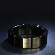 Load image into Gallery viewer, Handcrafted Natural Golden Obsidian Square Beaded Bracelet Bangle
