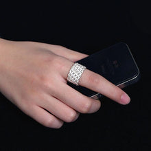 Load image into Gallery viewer, S925 Sterling Silver Original Design Rope Opening Adjustable Women&#39;s Ring
