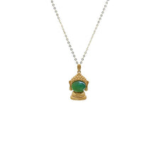 Load image into Gallery viewer, Lokaloca Natural Jade Tathagata Buddha Pendant Necklace
