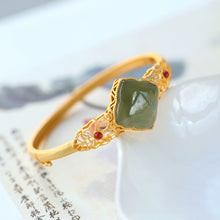 Load image into Gallery viewer, Lokaloca Design Natural Fine Jade Bracelet
