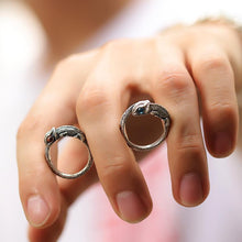 Load image into Gallery viewer, New Creative Silver Snake Eye Ring Vintage Style Unique Craft Luxury Jewelry
