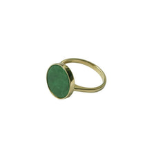 Load image into Gallery viewer, Original Natural Jade Jasper Open Adjustable Ring Vintage Retro Luxury Craft Charm Women&#39;s Silver Jewelry
