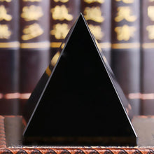 Load image into Gallery viewer, 1.57inch Handcrafted Natural Black Obsidian Pyramid Chakra Healing Energy Crystal Decor
