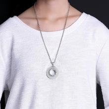 Load image into Gallery viewer, Lokaloca Original Design Natural Fine White Jade Pendant Necklace
