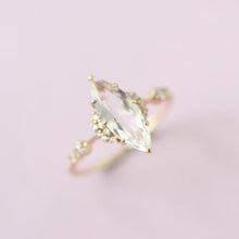 Load image into Gallery viewer, Original Design Retro White Crystal Luxury Cut Sparkling Women&#39;s Opening Adjustable Ring
