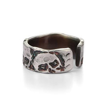 Load image into Gallery viewer, Original Hand-forged Craft Opening Adjustable Ring Trendy Charm Men&#39;s Silver Jewelry
