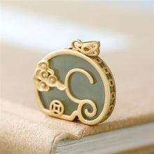 Load image into Gallery viewer, Lokaloca Natural Fine Jade Elephant Pendant Auspicious Necklace
