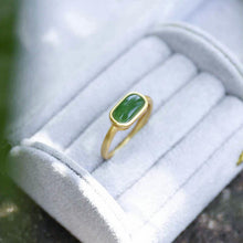 Load image into Gallery viewer, Original Natural Fine Jade Opening Adjustable Ring Elegant Exquisite Charm Silver Jewelry
