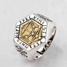 Load image into Gallery viewer, Original Nordic Viking Adjustable Ring Male Trendy Hip-hop Retro Men&#39;s Jewelry
