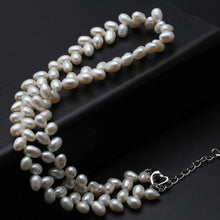 Load image into Gallery viewer, Natural Freshwater Pearl Beaded Necklace Choker
