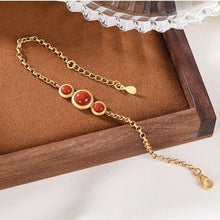 Load image into Gallery viewer, S925 Silver Natural White Jade Golden Chain Bracelet Women Luxury Craft Brand Jewelry
