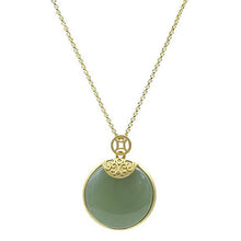 Load image into Gallery viewer, Lokaloca Silver Inlaid Natural Fine Jade Pendant Necklace
