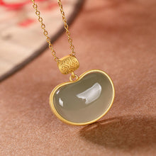 Load image into Gallery viewer, Silver Original Natural Fine Jade Vintage Retro Women&#39;s Pendant Necklace
