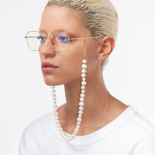 Load image into Gallery viewer, Luxury Trendy Pearl Beaded Glasses Chain Necklace for Ladies
