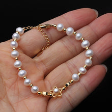 Load image into Gallery viewer, Serendipity Fine Multi Color Natural Pearl Beaded Charm Bracelet
