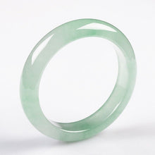 Load image into Gallery viewer, Lokaloca Natural Light Green Jadeite Bracelet Bangle
