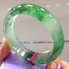 Load image into Gallery viewer, Lokaloca Top Grade Natural Burmese Green Jadeite 54mm-64mm Bracelet Bangle
