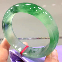 Load image into Gallery viewer, Lokaloca Top Grade Natural Burmese Green Jadeite 54mm-64mm Bracelet Bangle
